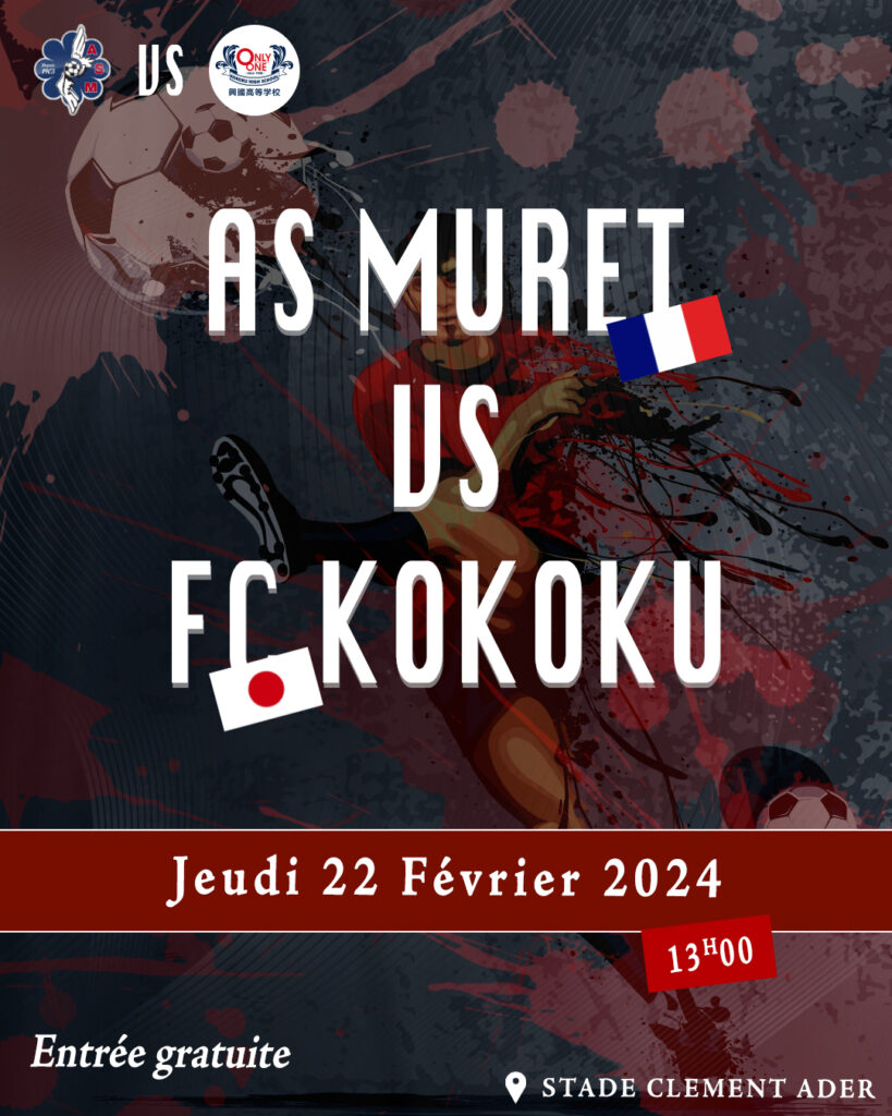 Affiche - AS Muret - FC Kokoku (22-02-2024)